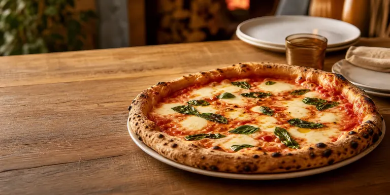 Čerstvá pizza Pizza Kaštánek připravená k objednání